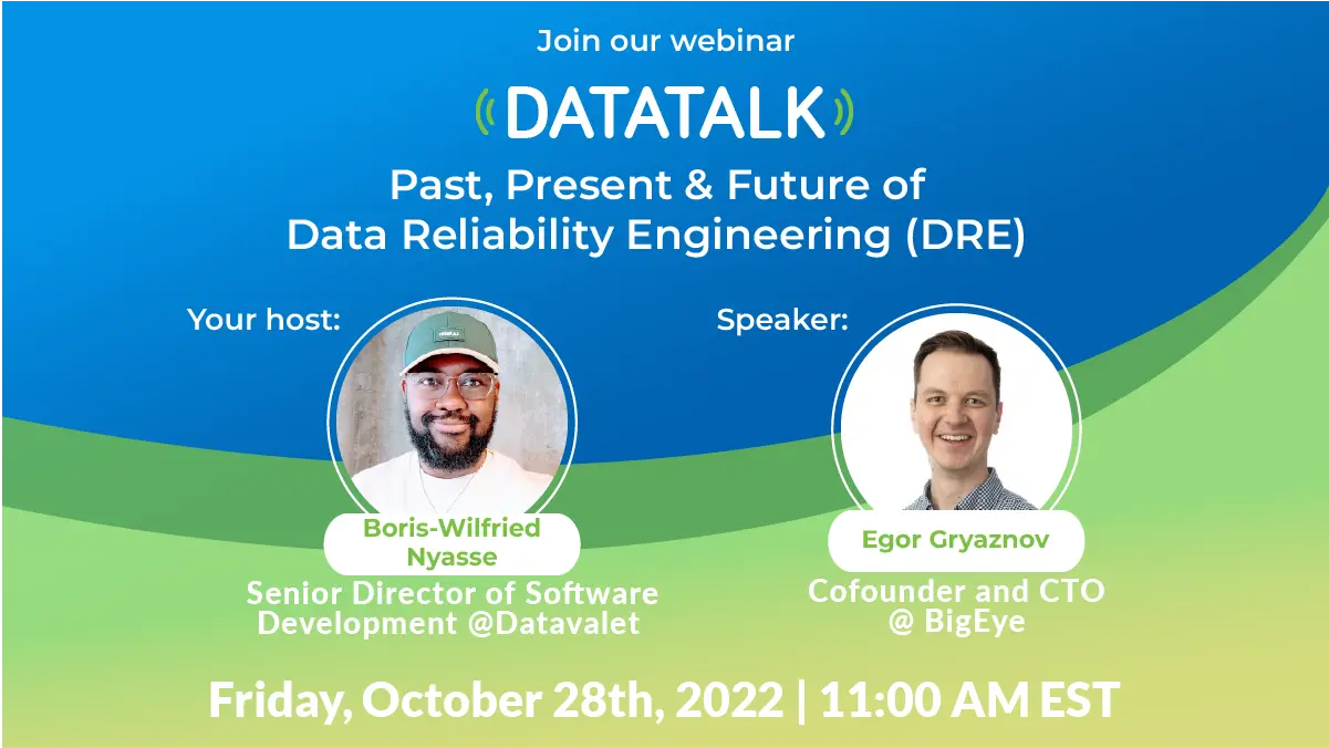 Data Reliability Engineering